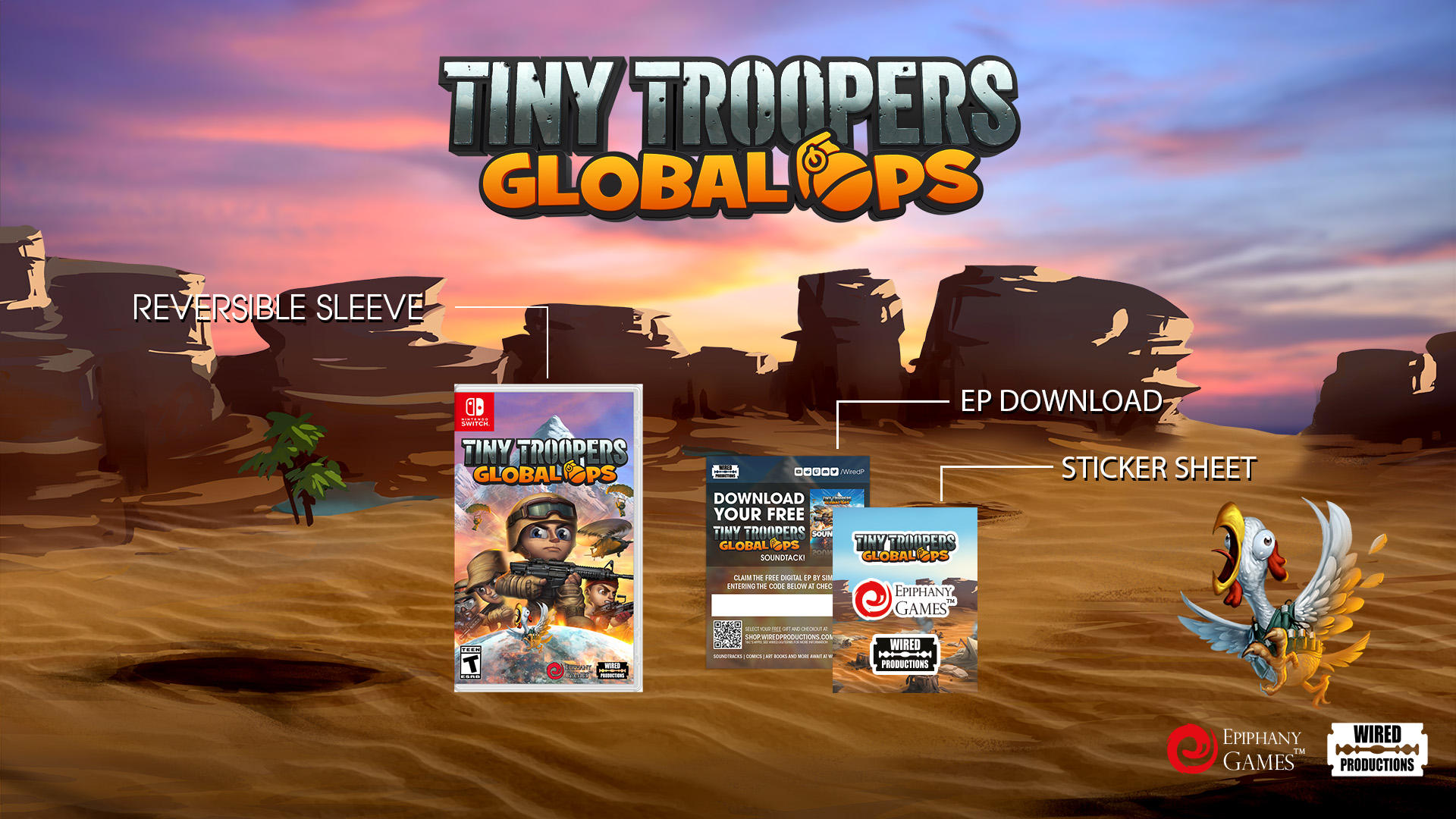 Tiny Troopers: Global Ops, Nintendo Switch, Limited Run, 810810030988